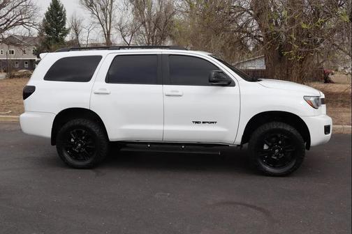 Super White 2019 Toyota Sequoia TRD Sport
