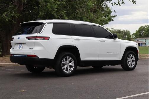 Bright White Clearcoat 2021 Jeep Grand Cherokee L Limited