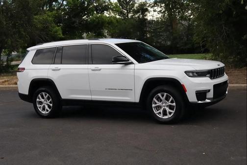 Bright White Clearcoat 2021 Jeep Grand Cherokee L Limited