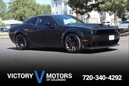 Pitch Black Clearcoat 2020 Dodge Challenger R/T Scat Pack Widebody