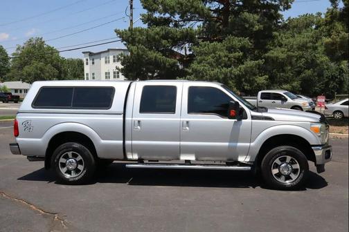 Ingot Silver Metallic 2012 Ford F-250 Lariat