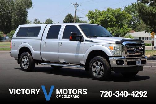 Ingot Silver Metallic 2012 Ford F-250 Lariat