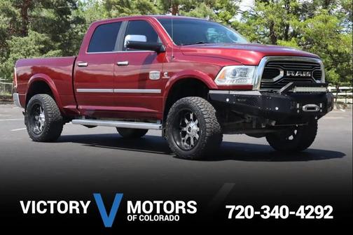 Delmonico Red Pearlcoat 2017 RAM 2500 Longhorn