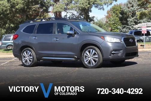 Crystal Black Silica 2021 Subaru Ascent Touring 7-Passenger