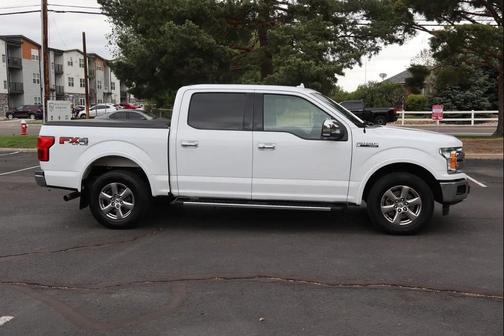 White 2018 Ford F-150 Lariat