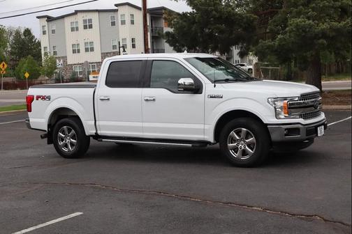 White 2018 Ford F-150 Lariat