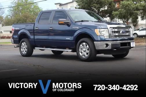 Blue Jeans Metallic 2013 Ford F-150 XLT