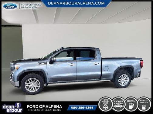 Silver 2020 GMC Sierra 1500 SLT