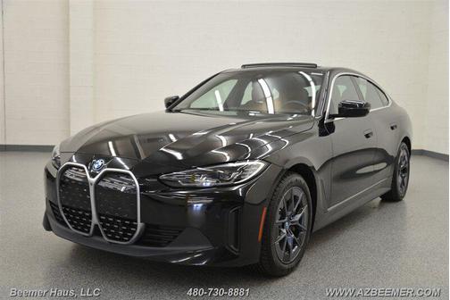Jet Black 2023 BMW i4 Gran Coupe eDrive35