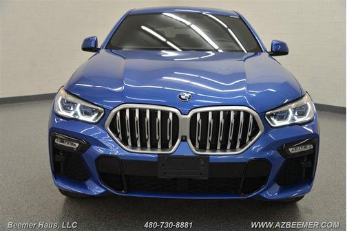 Riverside Blue Metallic 2020 BMW X6 sDrive40i
