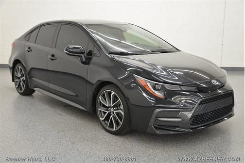 Black Sand Pearl 2021 Toyota Corolla SE