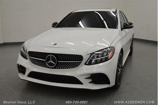 Polar White 2021 Mercedes-Benz C-Class Sedan