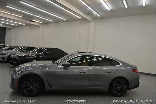 Skyscraper Grey Metallic 2023 BMW i4 Gran Coupe eDrive35