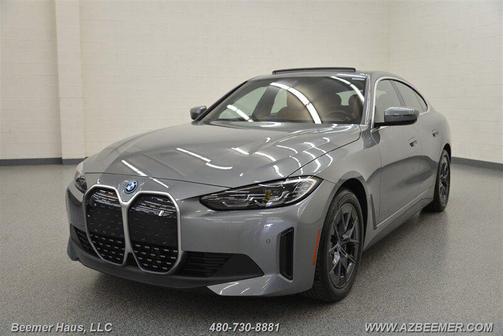 Skyscraper Grey Metallic 2023 BMW i4 Gran Coupe eDrive35