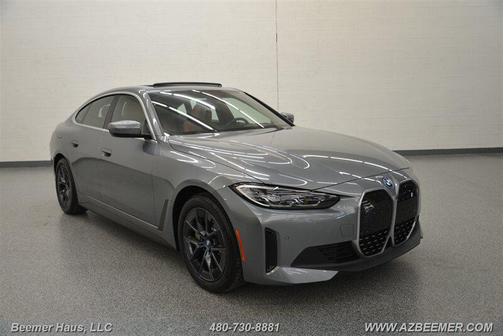 Skyscraper Grey Metallic 2023 BMW i4 Gran Coupe eDrive35