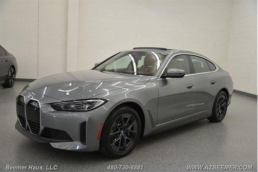 Skyscraper Grey Metallic 2023 BMW i4 Gran Coupe eDrive35