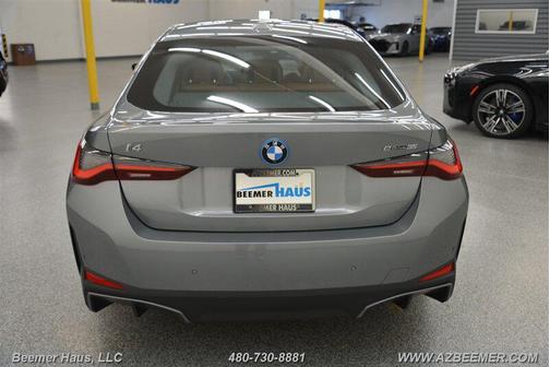Skyscraper Grey Metallic 2023 BMW i4 Gran Coupe eDrive35