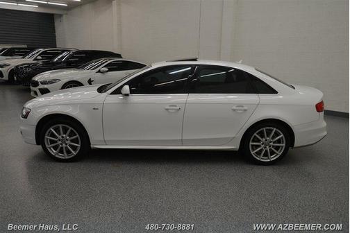 Glacier White Metallic 2014 Audi A4 2.0T Premium Plus