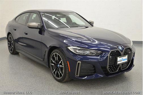 Tanzanite Blue II Metallic 2023 BMW i4 Gran Coupe M50