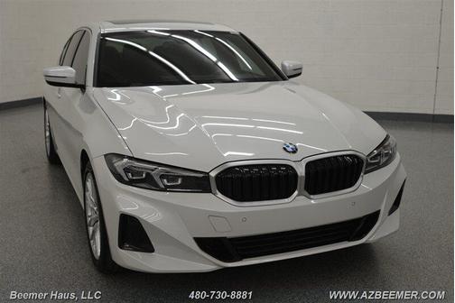 Mineral White Metallic 2024 BMW 330 330i