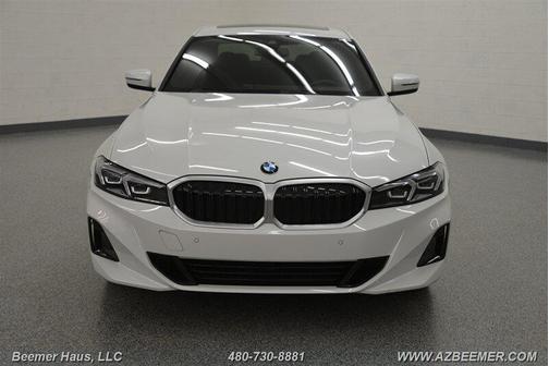 Mineral White Metallic 2024 BMW 330 330i