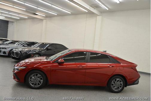 Burgundy 2024 Hyundai ELANTRA SEL