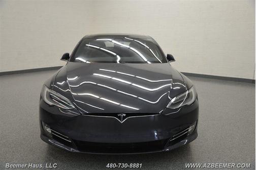 Midnight Silver Metallic 2016 Tesla Model S 90D