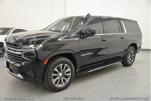 Black 2021 Chevrolet Suburban LT