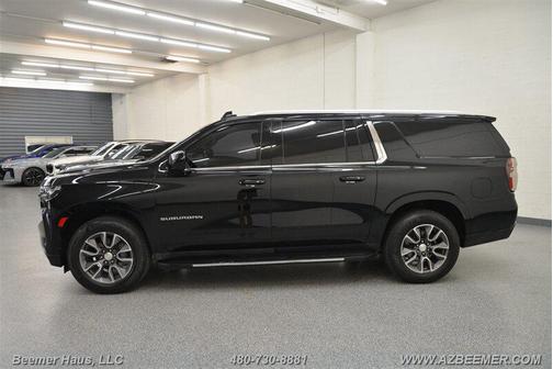 Black 2021 Chevrolet Suburban LT