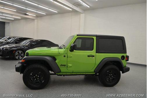 Mojito! Clear Coat 2025 Jeep Wrangler Sport