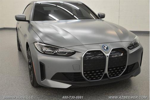 Skyscraper Grey Metallic 2023 BMW i4 Gran Coupe eDrive35