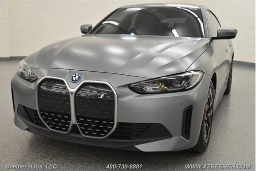 Skyscraper Grey Metallic 2023 BMW i4 Gran Coupe eDrive35