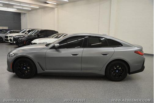 Skyscraper Grey Metallic 2023 BMW i4 Gran Coupe eDrive35
