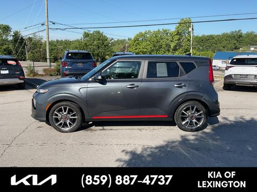 Gravity Gray 2022 Kia Soul GT-Line