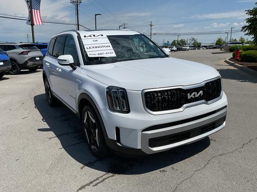 Glacial White Pearl 2024 Kia Telluride EX