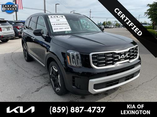Ebony Black 2024 Kia Telluride S