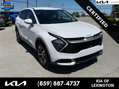 Glacial White Pearl 2023 Kia Sportage EX