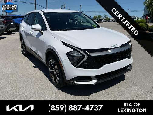 Glacial White Pearl 2023 Kia Sportage EX