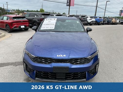 Yacht Blue 2026 Kia K5 GT-Line