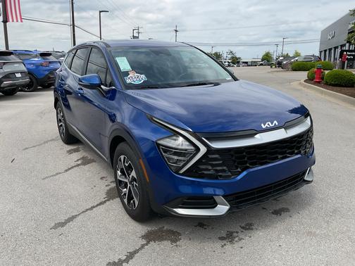 Sapphire Blue 2024 Kia Sportage EX