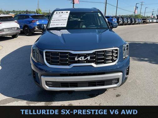 Midnight Lake Blue 2024 Kia Telluride SX Prestige
