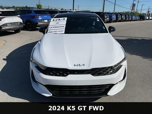 Glacial White Pearl 2024 Kia K5 GT
