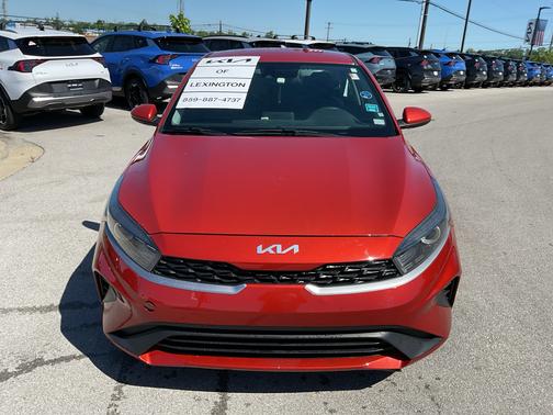 Fire Orange 2022 Kia Forte LXS