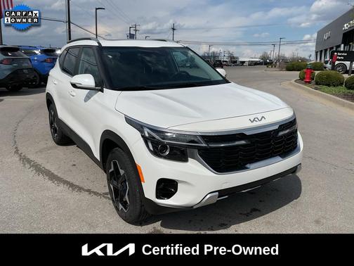 Snow White Pearl 2025 Kia Seltos EX