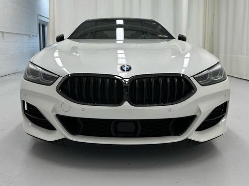Mineral White Metallic 2022 BMW M850 Gran Coupe xDrive