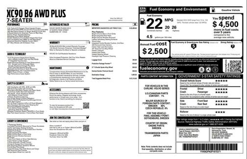 2023 Volvo XC90 B6 Plus 7-Seater
