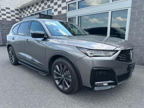 Liquid Carbon Metallic 2025 Acura MDX A-SPEC