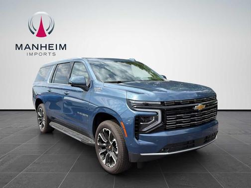 Lakeshore Blue Metallic 2026 Chevrolet Suburban High Country, 4WD