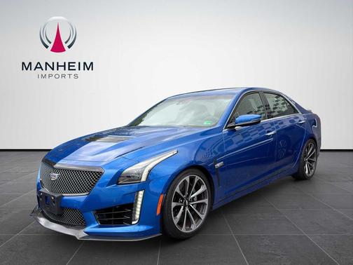 Vector Blue Metallic 2018 Cadillac CTS-V Base