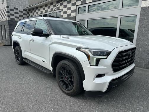 Wind Chill Pearl 2025 Toyota Sequoia Limited